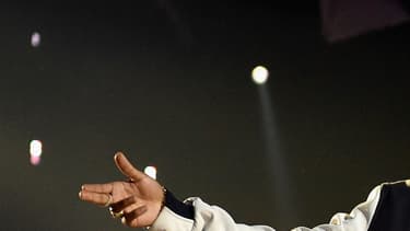 Big Sean sur scène, le 7 avril 2016