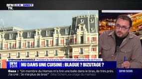 Soupçons de bizutage à Biarritz: "Il a vraiment compris qu'il s'est trompé", Stéphane Manigold, président de la branche restauration à l'UMIH Île-de-France a pu échanger avec le chef étoilé Aurélien Largeau