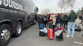 Les premiers réfugiés ukrainiens sont arrivés ce matin à Saint-Pierre-de-Chandieu après un périple de deux jours.