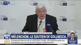 Gollnisch soutient Mélenchon: "Il était en colère. Je n’appellerai pas ça une violence inouïe"