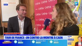 "Un bonheur": Aristide Olivier, maire de Caen, se réjouit du passage du Tour de France en 2025