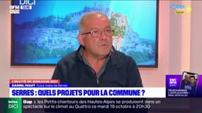 Hautes-Alpes: le futur maire de Serres, Daniel Rouit, a deux gros projets pour améliorer la commune