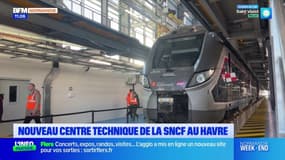 Le Havre: un nouveau centre technique de la SNCF inauguré