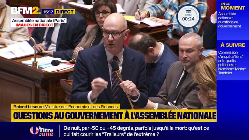 Dégradation du pouvoir d'achat: "Arrêtons les fausses nouvelles", lance le ministre Roland Lescure