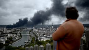 Incendie de l'usine Lubrizol à Rouen, le 26 septembre 2019