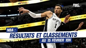 NBA : Les Spurs rechutent, les Celtics humilient les Nets, résultats et classements au 15.02 10h