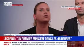 "Emmanuel Macron a fait perdre assez de temps au pays", estime Mathilde Panot (LFI)