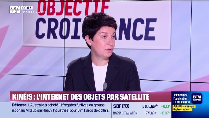 Laurence Delpy (Kinéis) : Kinéis, l'Internet des objets par satellite - 05/08
