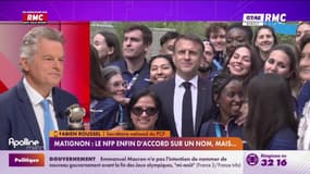 "Emmanuel Macron est coupé du pays", tacle Fabien Roussel, après le refus du président de nommer Lucie Castets