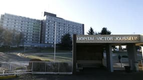 L'hôpital Victor-Jousselin de Dreux (Eure-et-Loir), le 20 janvier 2017