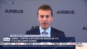 Guillaume Faury (Airbus) : Chiffre d'affaires d'Airbus en hausse de 11% à 70,5 milliards d'euros - 13/02