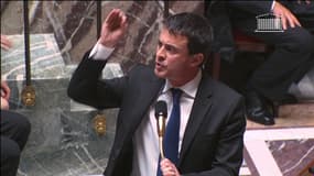 Manuel Valls à l'Assemblée nationale ce mardi