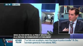 Le Front national "persécuté" par le Parlement Européen selon son secrétaire général