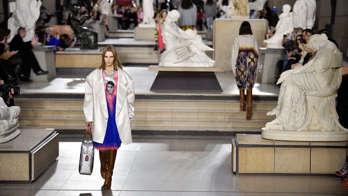 Défilé Louis Vuitton Fall-Winter 2022-2023, en mars 2022.