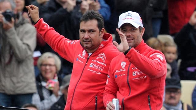 Daniel Elena et Sébastien Loeb