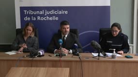 Arnaud Laraize, procureur de la République de La Rochelle, le 14 février 2024