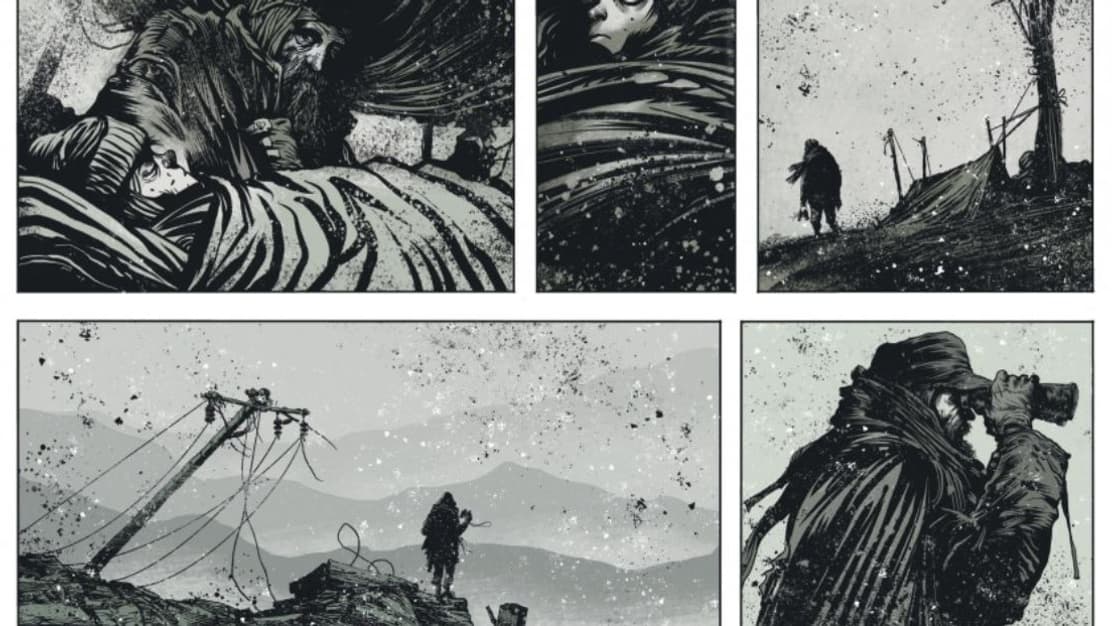 Un extrait de la BD "La Route" de Manu Larcenet