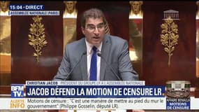 Motion de censure: "L'affaire Benalla laissera des traces profondes", assure Christian Jacob