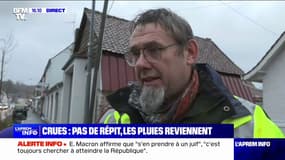 Inondations dans le Pas-de-Calais: "Depuis ce matin, l'eau n'arrête pas de monter" raconte Olivier Deken, maire de Neuville-sous-Montreuil