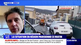 "Ça reste compliqué sur le réseau secondaire": le maire de Meudon fait le point sur la situation sur les routes du secteur après les chutes de neige