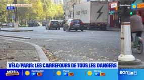 À Paris, les aménagements cyclables laissent à désirer sur certains carrefours