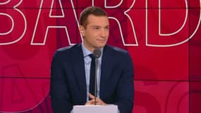 Jordan Bardella invité des Grandes Gueules de RMC, le 15 avril 2022