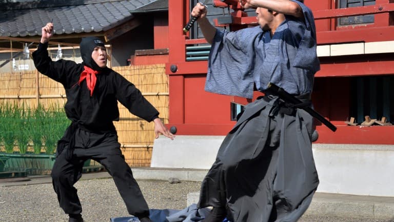 Cette fausse annonce qui a fait comprendre au maire d'Iga que le mot "ninja" avait à lui seul déjà beaucoup de pouvoir. (PHOTO D'ILLUSTRATION)