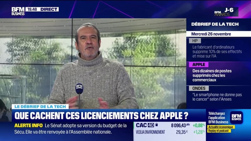 Le Débrief de la tech - Mercredi 26 novembre