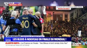 Les Bleus en finale: Didier Deschamps fait part de son "immense fierté"