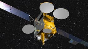 Ces satellites géostationnaires (orbite GEO), sont positionnés à 36.000 km au-dessus de la Terre.