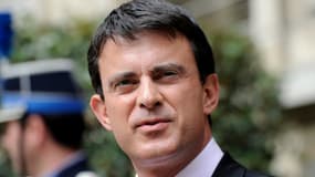 Le ministre de l'Intérieur, Manuel Valls