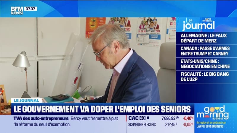 Le gouvernement va doper l'emploi des seniors