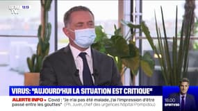 Pr. Philippe Juvin sur l'épidémie de Covid-19: "La situation est critique"