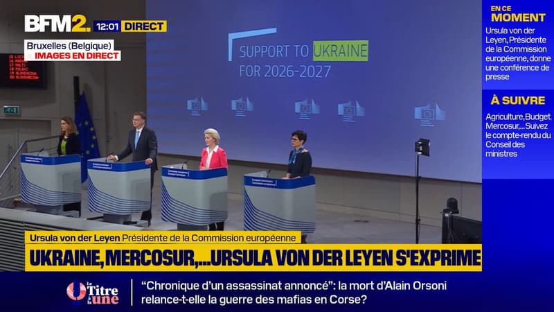 "Les Groenlandais peuvent compter sur nous", affirme Ursula von der Leyen