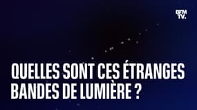 D'où viennent ces étranges bandes de lumière dans le ciel ?