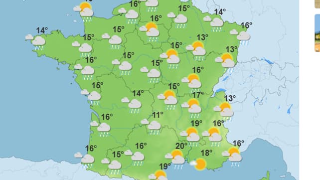 La météo lundi 21 avril 2025. La météo lundi 21 avril 2025.