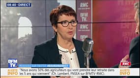 Christiane Lambert (présidente de la FNSEA): "L'État a deux ans de retard pour payer le soutien à l'agriculture biologique"