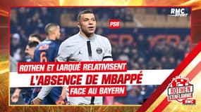 PSG : "Au Bayern, ils ont Choupo-Moting devant", Rothen et Larqué relativisent l'absence de Mbappé