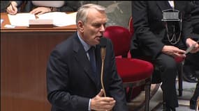 Jean-Marc Ayrault à l'Assemblée nationale, le 5 décembre 2012