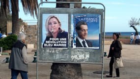 Les électorats de Marine Le Pen et de Nicolas Sarkozy s'opposent principalement sur les questions économiques.
