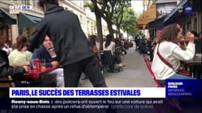 Paris: le succès des terrasses estivales