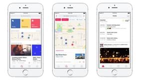 Events, la nouvelle application de Facebook.