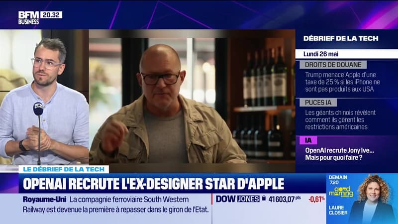 OpenAI recrute l'ex-designer star d'Apple - 26/05