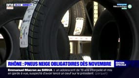 Rhône: les pneus neige obligatoires à partir du 1er novembre dans certaines zones