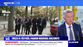 Nouveau gouvernement: Emmanuel Macron "a admis qu'il fallait opérer un changement de politique", selon Fabien Roussel