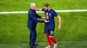 Didier Deschamps et Karim Benzema