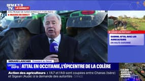 Gérard Larcher (président du Sénat): "Il faut renouer un pacte de confiance avec les agriculteurs"