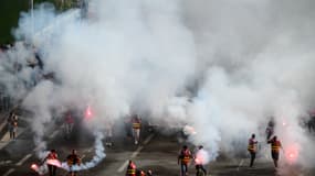 Des manifestations lors de la mobilisation du 18 septembre. (Illustration)