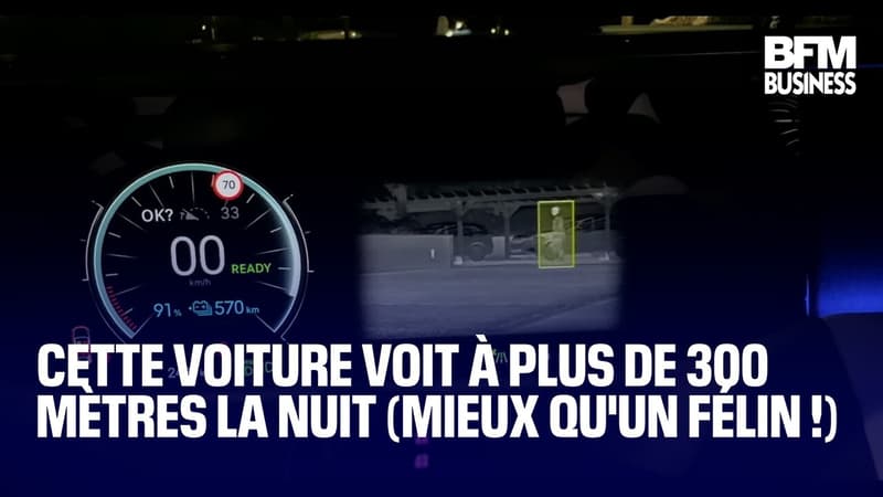 Cette voiture voit à plus de 300 mètres la nuit (mieux qu'un félin !)