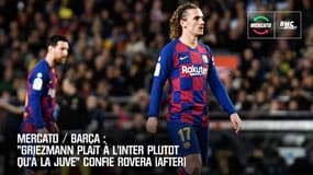 Mercato / Barça: "Griezmann plaît à l'Inter plutôt qu'à la Juve" confie Rovera